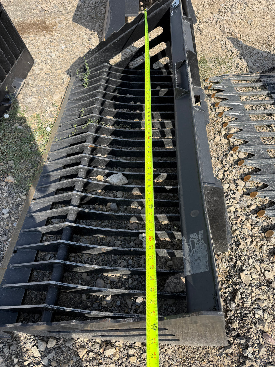 All-Star 72 in E-Series Rock Skid Steer Skeleton Bucket