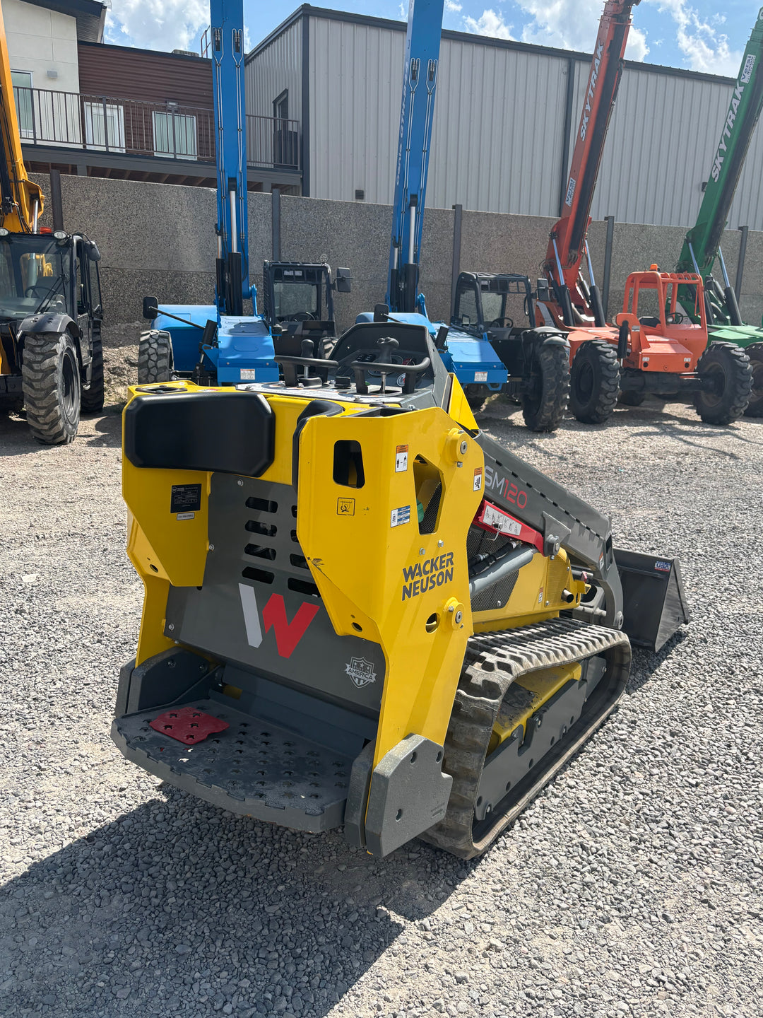 2023 Wacker Neuson SM120 Mini Track Loader Skid Steer
