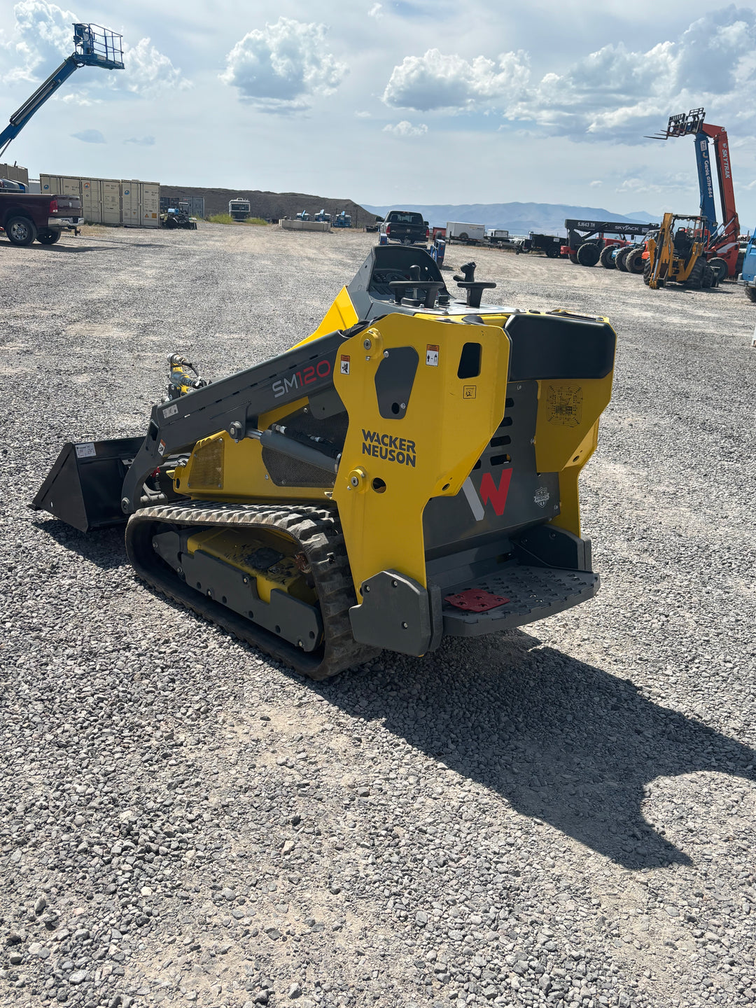 2023 Wacker Neuson SM120 Mini Track Loader Skid Steer