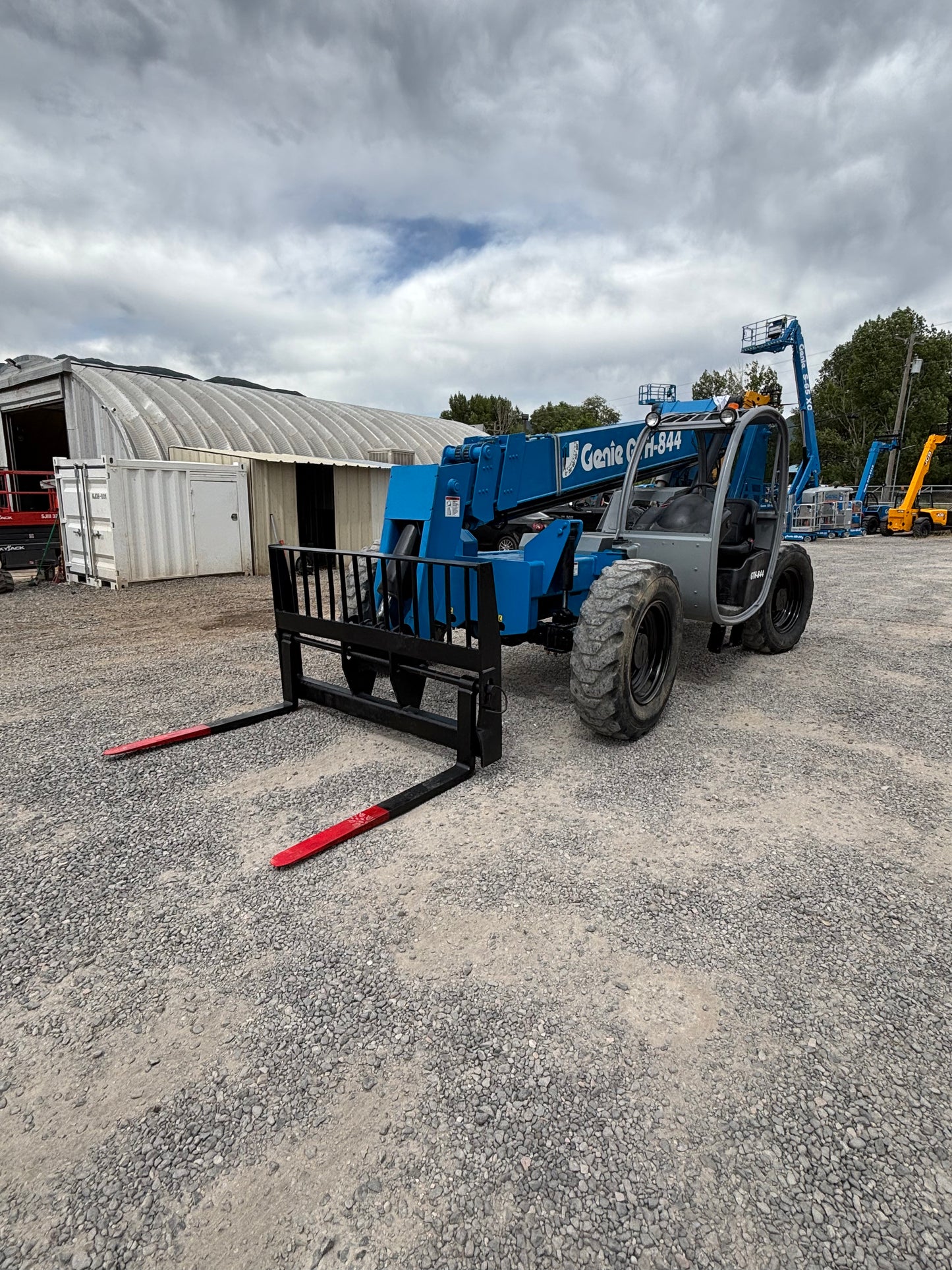 2012 Genie GTH-844 Forklift Telehandler (id 6454d)