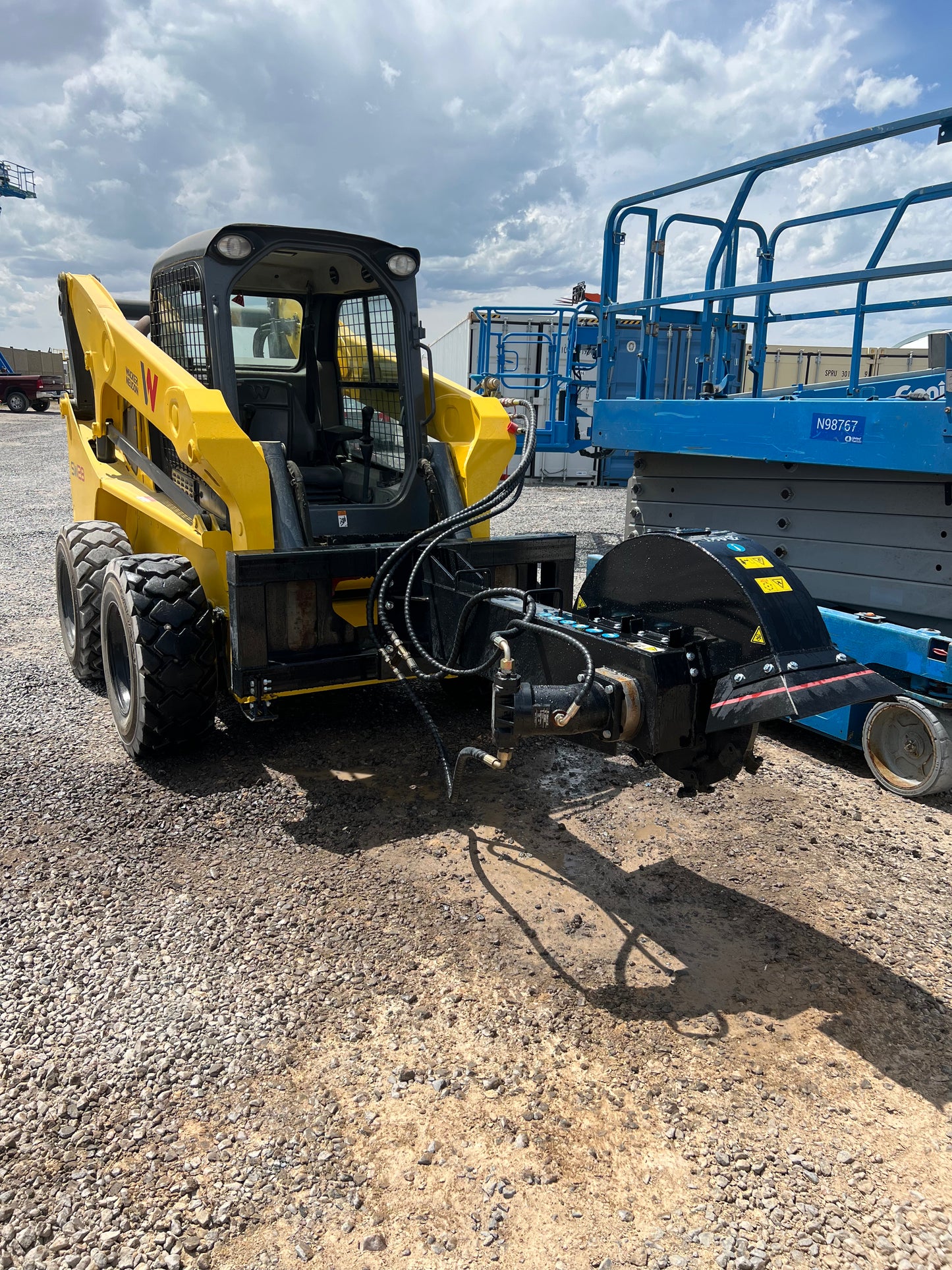 2025 Top Cat ECSSSTG200 Skid Steer Stump Grinder