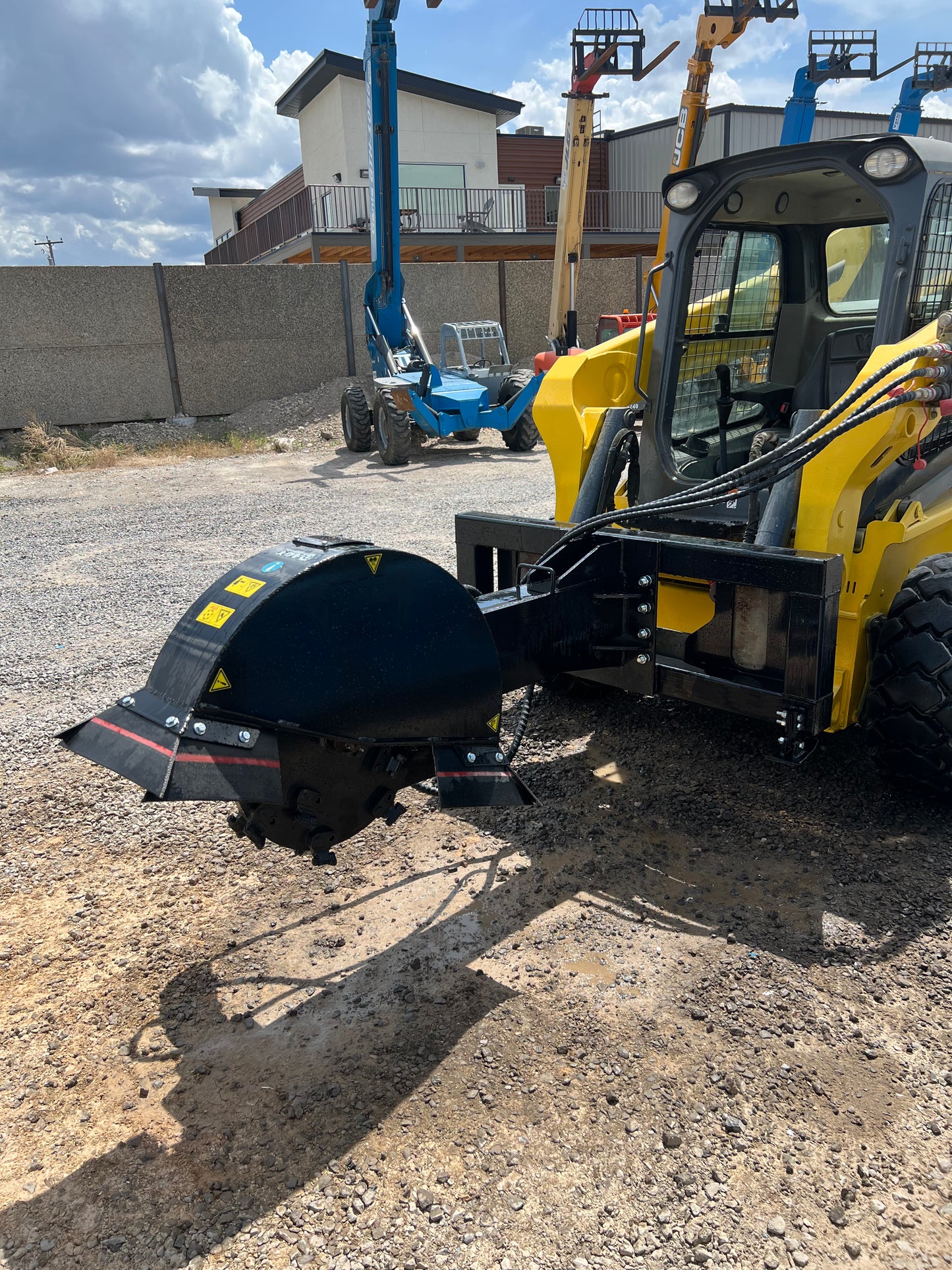 2025 Top Cat ECSSSTG200 Skid Steer Stump Grinder