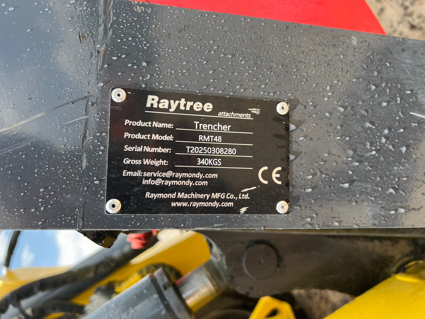2025 New! Raytree RMT48 Skid Steer Trencher (id.8280)