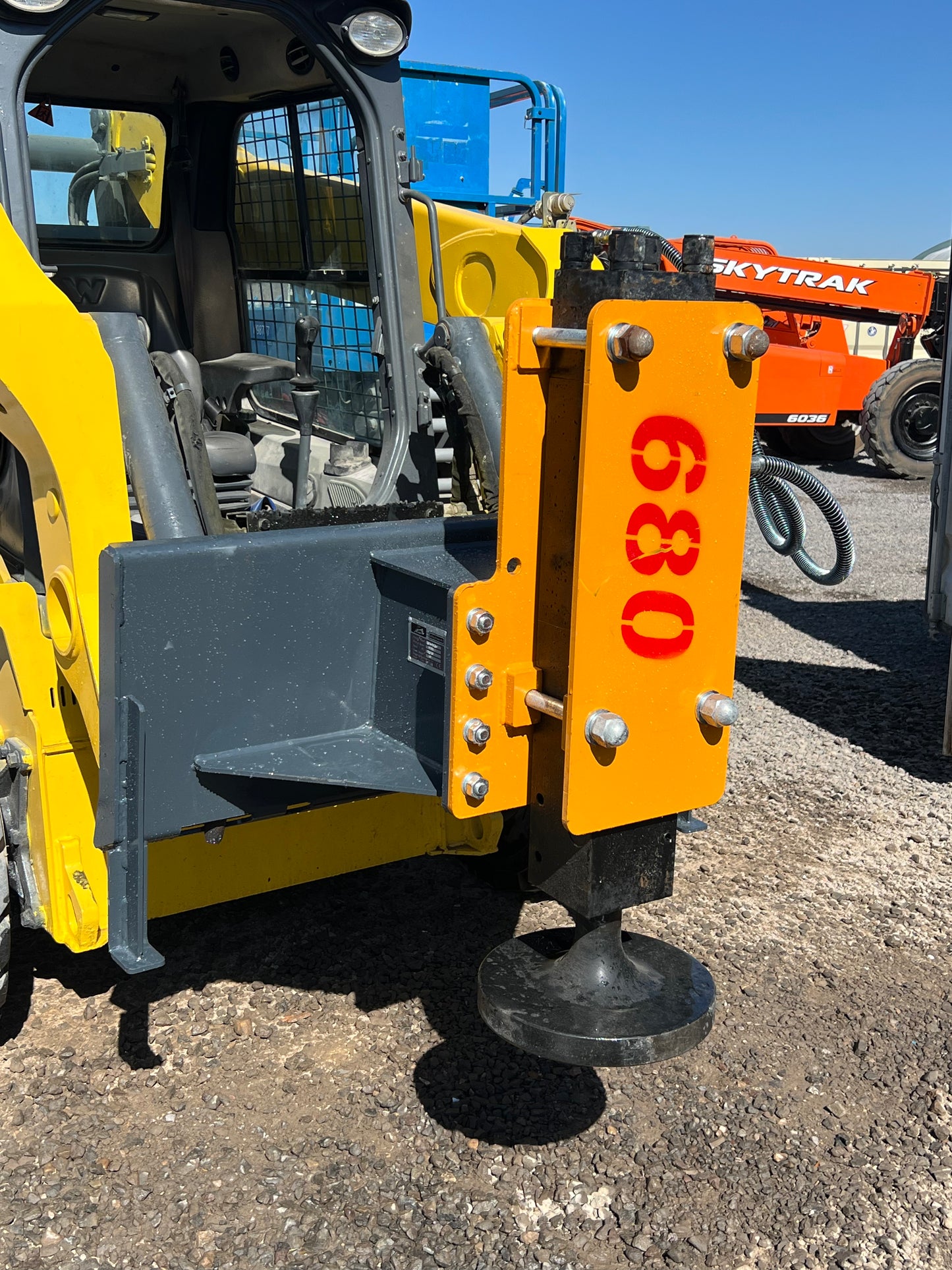 2025 Handy HPD680 Skid Steer Post Driver