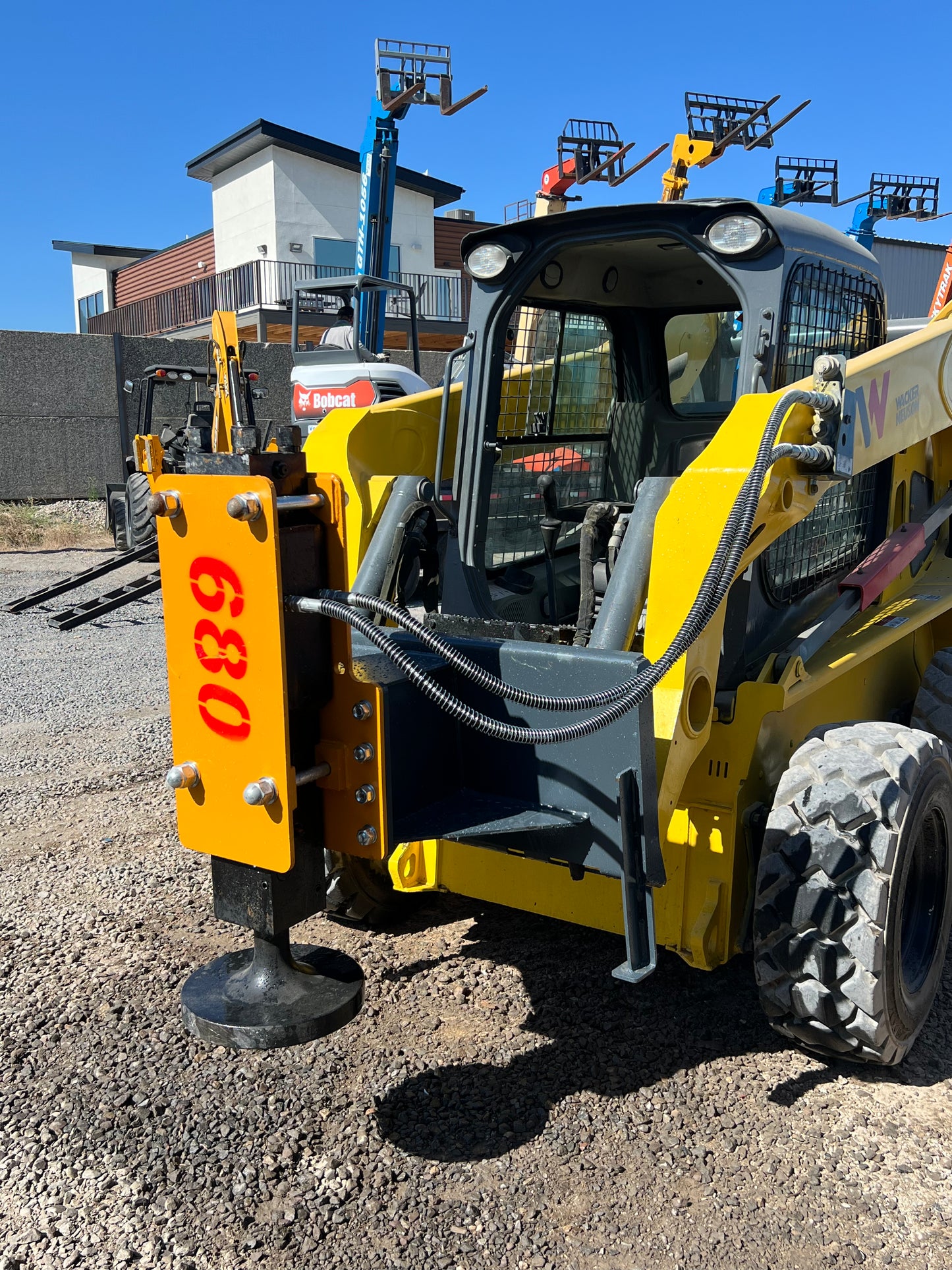 2025 Handy HPD680 Skid Steer Post Driver