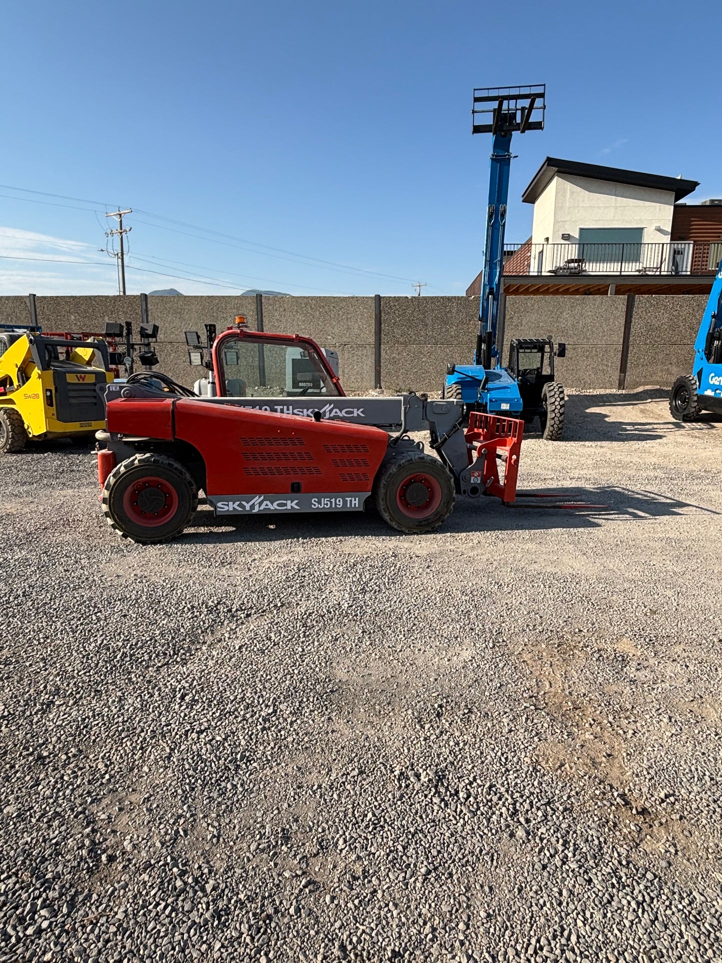 2019 Skyjack SJ519 T -Warranty- Forklift -Hrs 843- Telehandler (id.0049e)