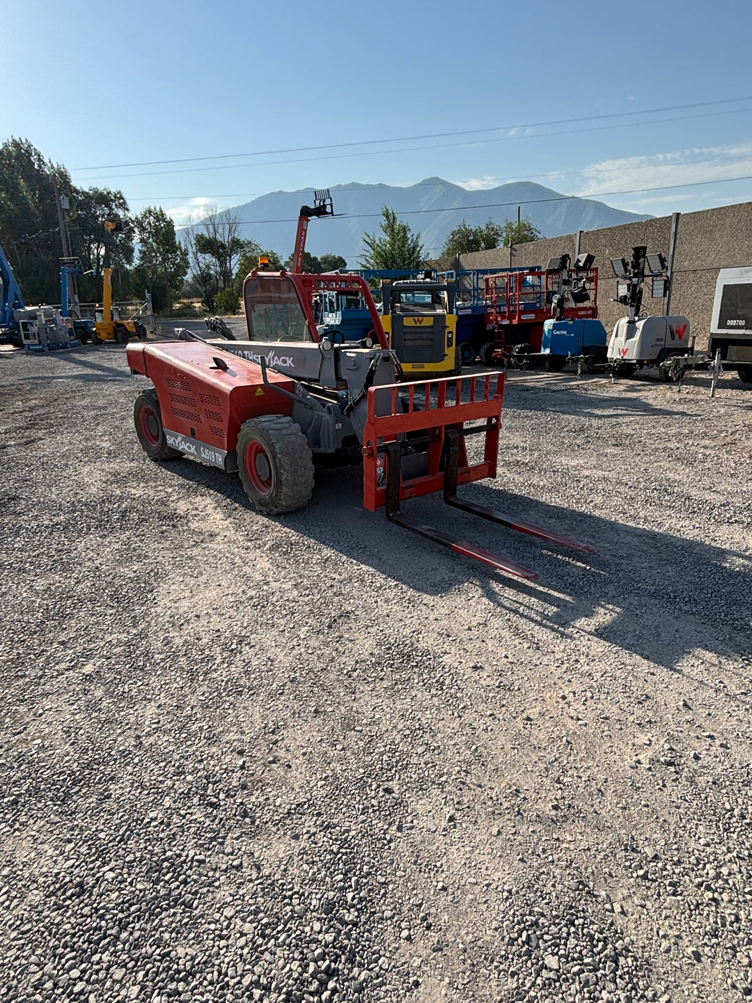 2019 Skyjack SJ519 T -Warranty- Forklift -Hrs 809- Telehandler (id.0049e)