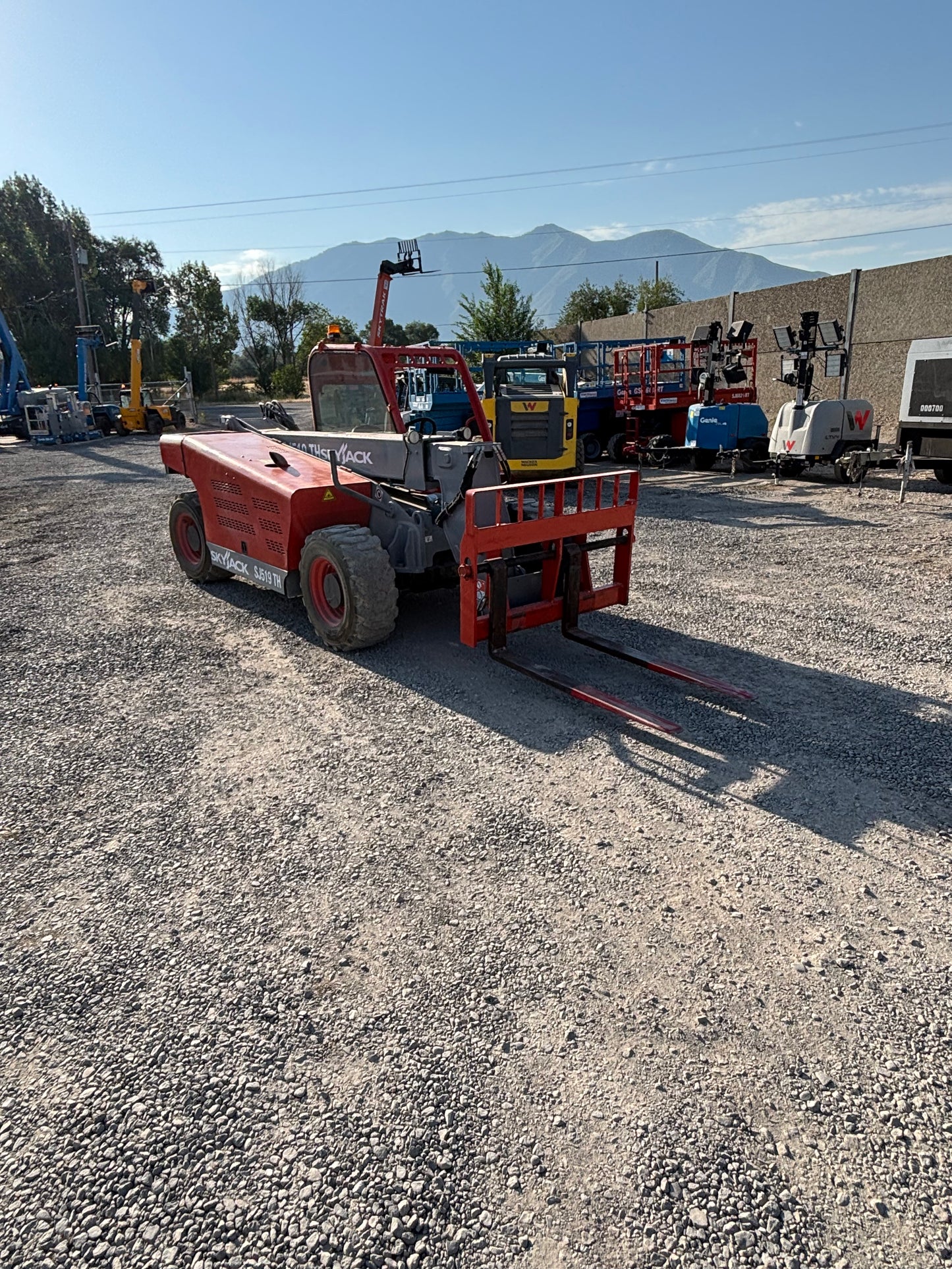 2019 Skyjack SJ519 T -Warranty- Forklift -Hrs 843- Telehandler (id.0049e)