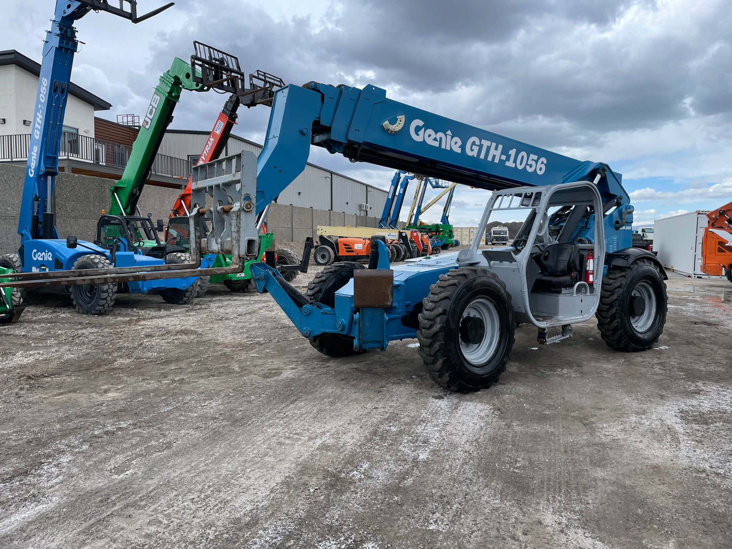 2013 Genie GTH-1056 -Warranty- Forklift Telehandler (id.7817d)