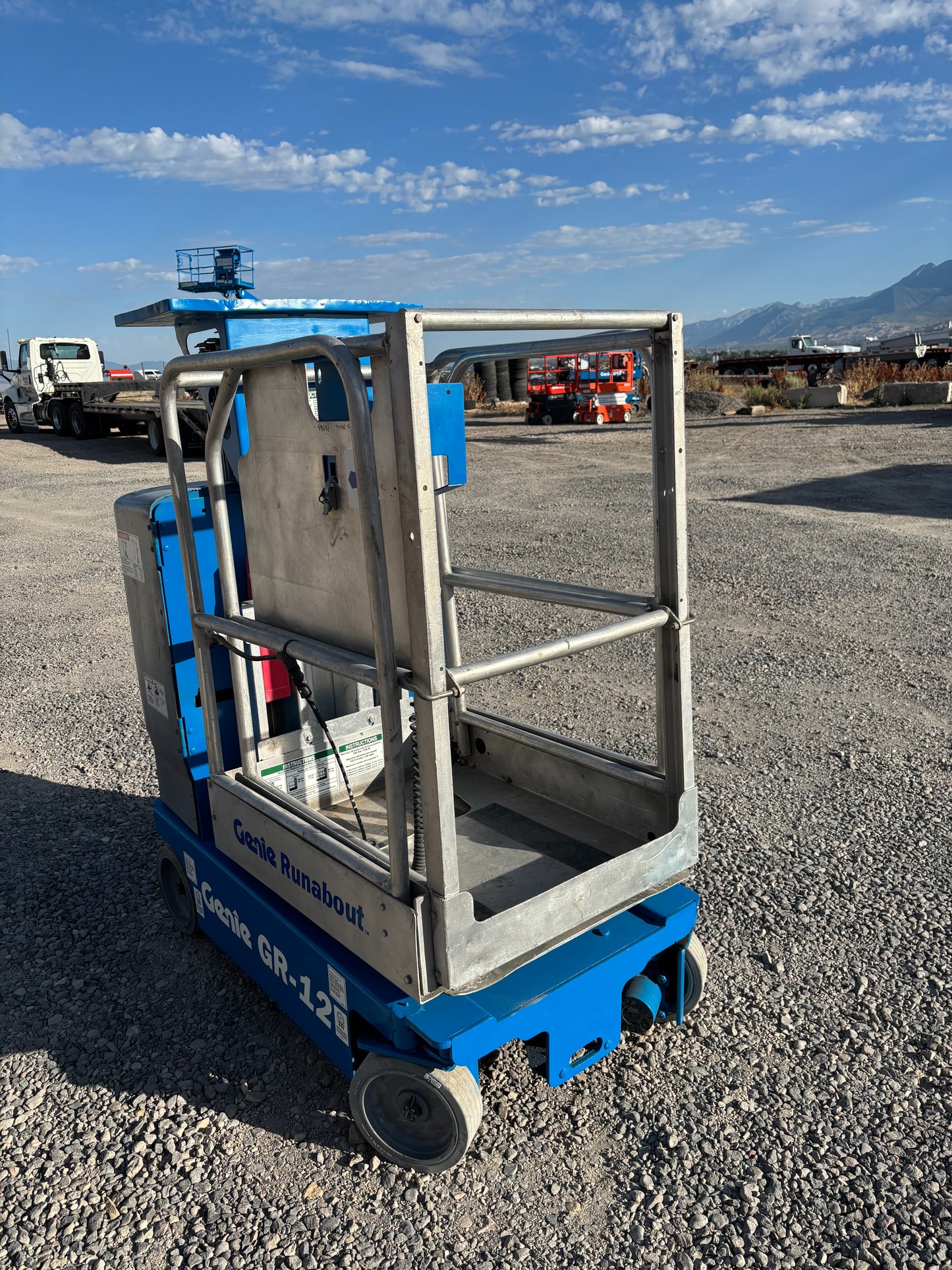 2018 Genie GR-12 12' -Warranty- Scissorlift (id.9642e)