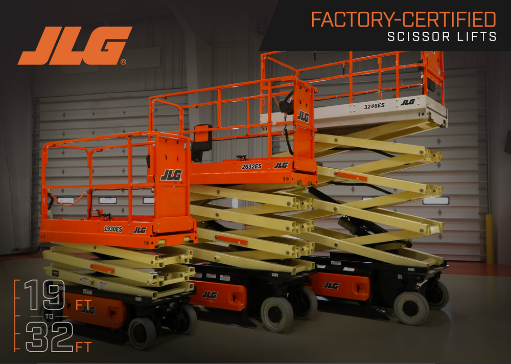 2024 JLG Factory-Certified Scissor Lifts