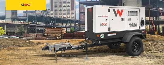 2025 New! Wacker Neuson G50 Mobile Generator