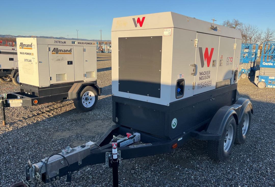 2023 Wacker Neuson G70 79 kVA Mobile Generator (id.3086)