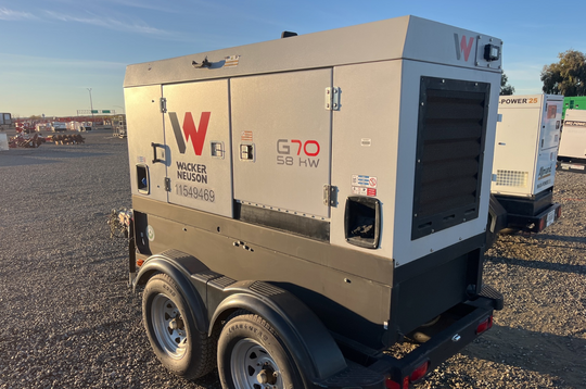 2023 Wacker Neuson G70 79 kVA Mobile Generator (id.3086)