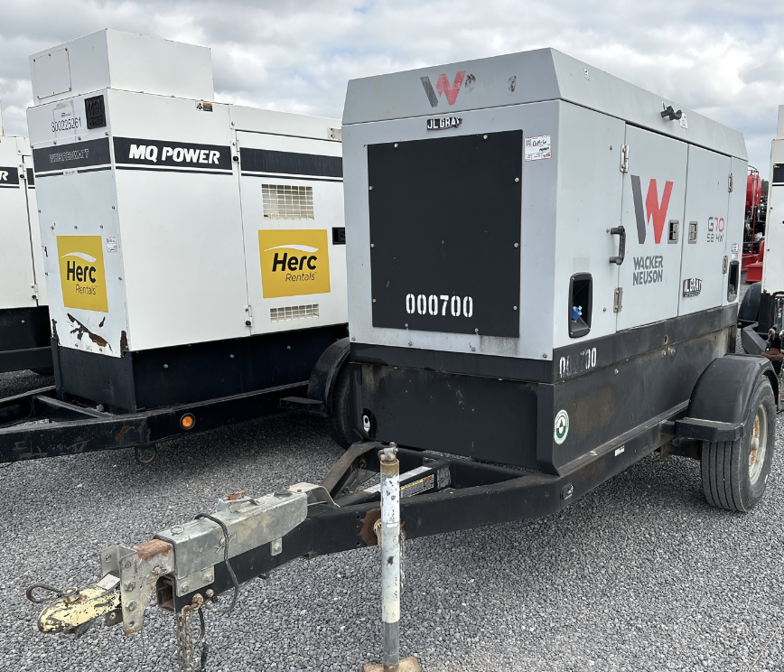 2019 Wacker Neuson G70 79 kVA Mobile Generator (id.0700)