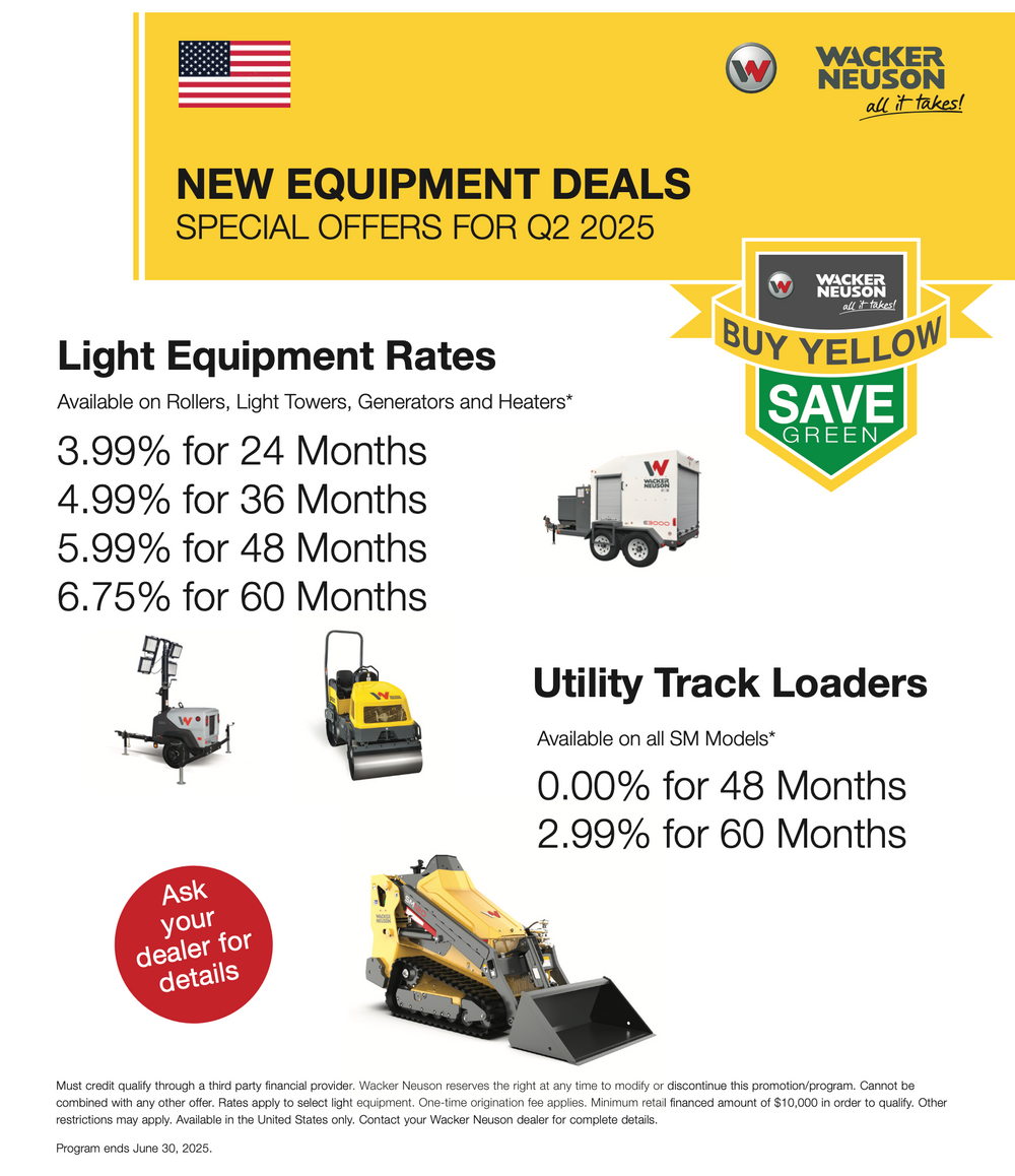 2025 New! *0% for 24 Months* Wacker Neuson SM60 Utility track loaders