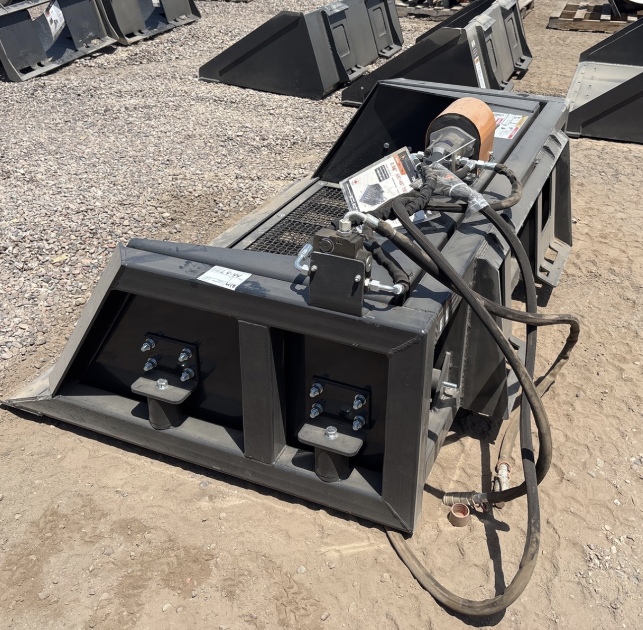 2025 Wolverine SB-12-72W Skid Steer Screening Bucket