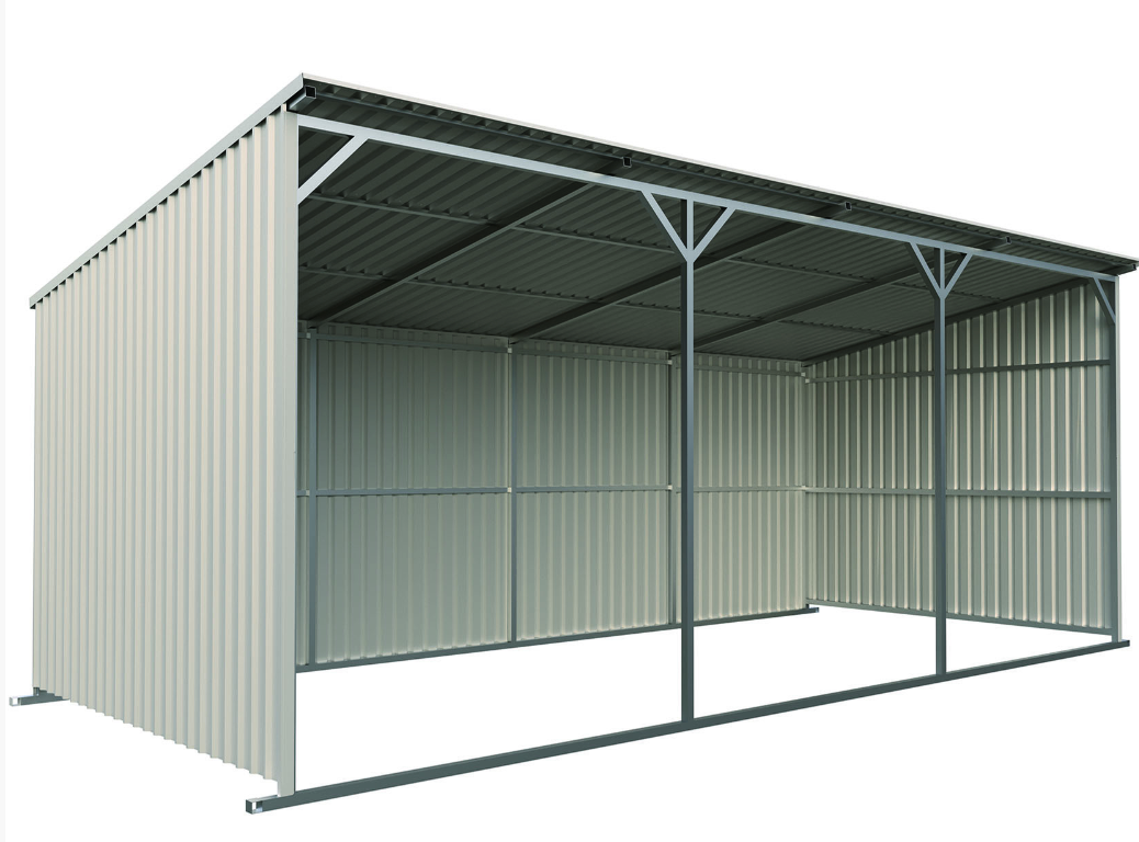 2025 New Suntop 25 ft x 12 ft Livestock Shelter Shed