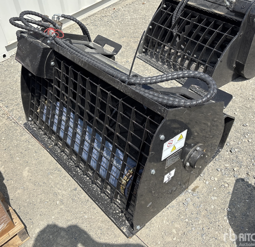 2025 New GIYI GY-M4827F 45 in Skid Steer Cement Mixing Bucket