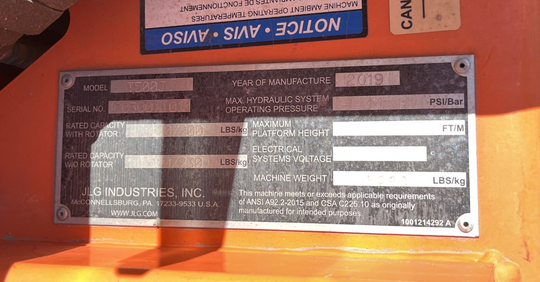 2019 JLG T500J *Warranty* (50') Towable Boomlift Manlift (id.1014)